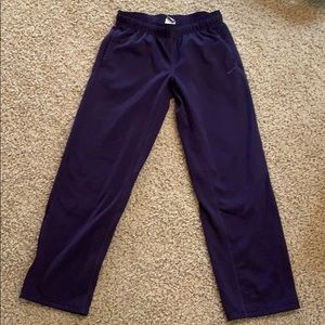 Dark purple Nike women’s sweatpants. Medium